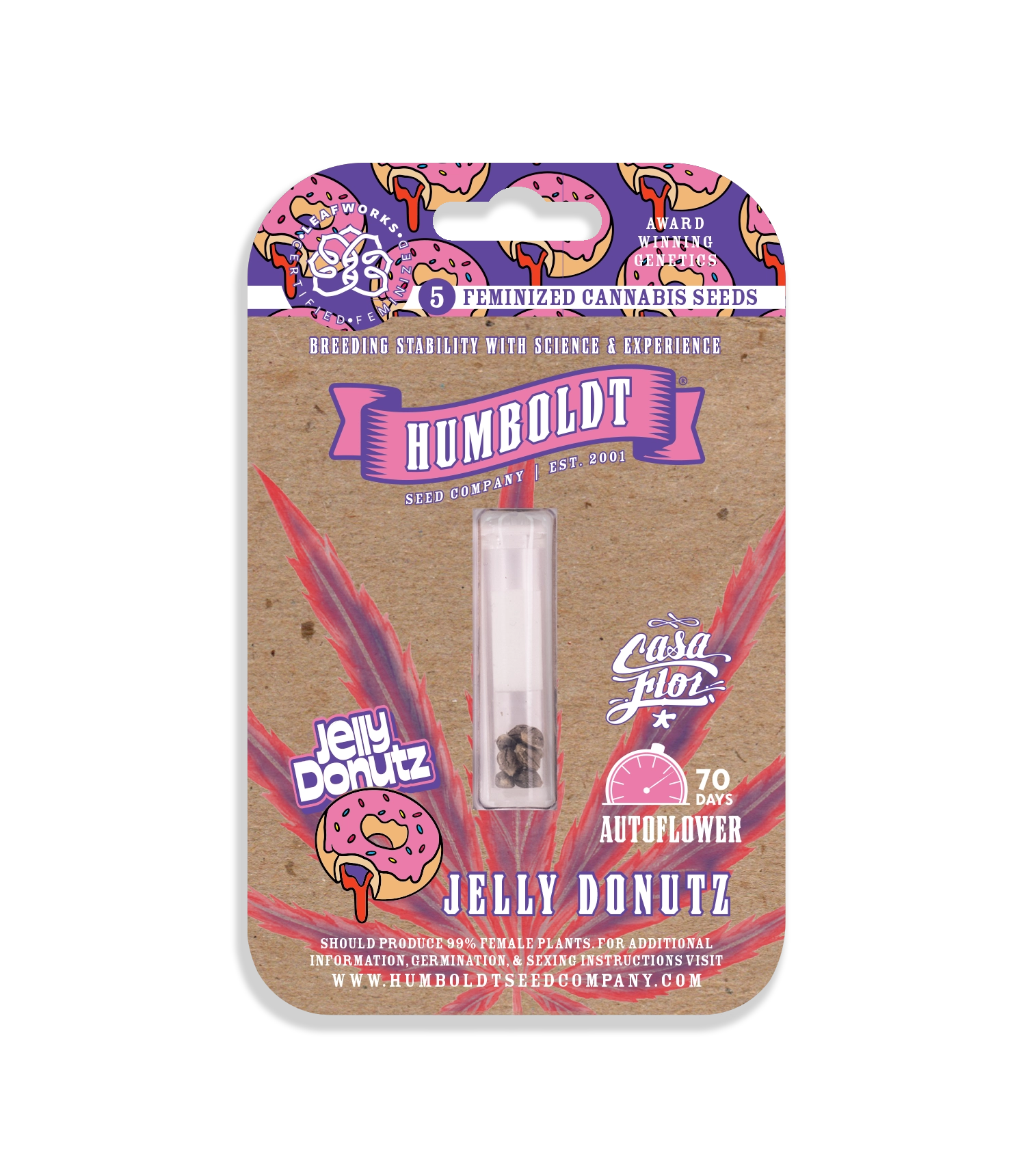 Jelly Donutz Autoflower Seeds Humboldt Seed Company