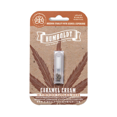 Caramel Cream Feminized Cannabis Seed Pack