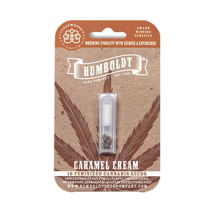 Caramel Cream Feminized Seeds Humboldt Seed Company