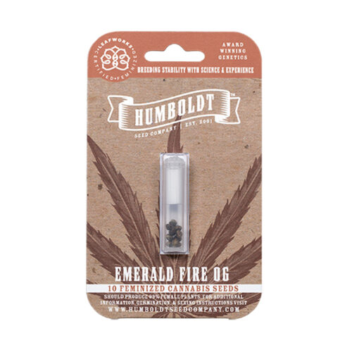 Emerald Fire OG Feminized Cannabis Seed Pack