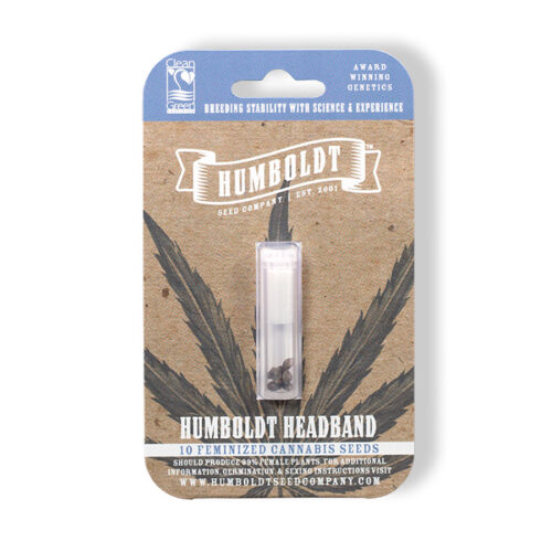Humboldt Headband Feminized Cannabis Seed Pack