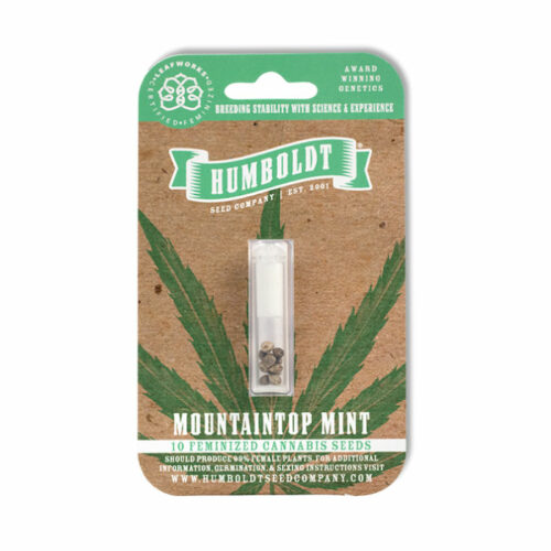 Mountaintop Mint Feminized Cannabis Seed Pack