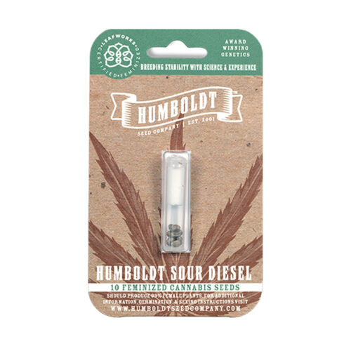 Humboldt Sour Diesel Feminized Cannabis Seed Pack