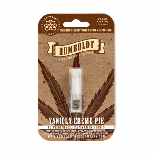 Vanilla Creme Pie Feminized Cannabis Seed Pack