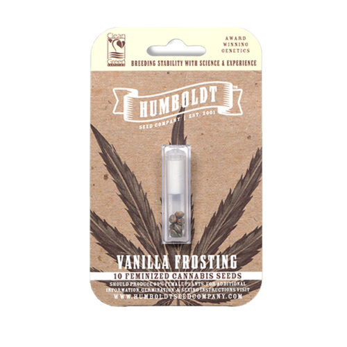 Vanilla Frosting Feminized Cannabis Seed Pack